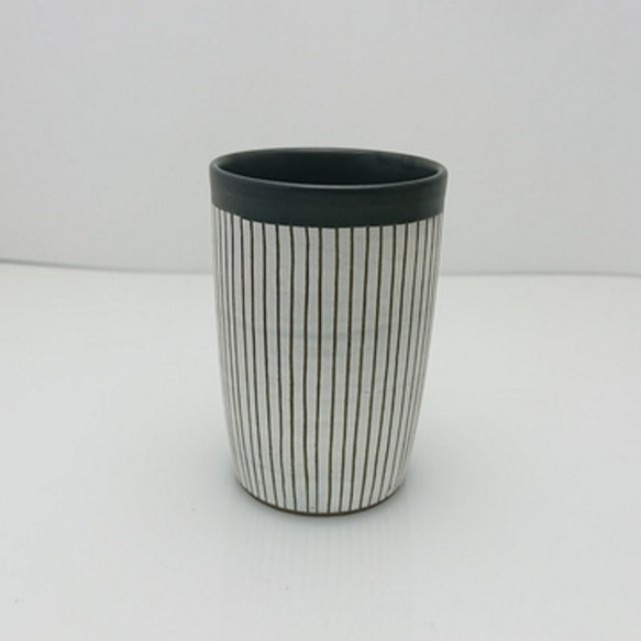 数量限定品ゼブラ　フリーカップS　湯呑　200ｍｌ　ブラック 1枚目の画像