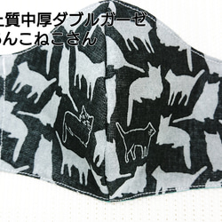 【秋の福袋】数量限定❗猫さんマスク二枚セット上質ダブルガーゼも無料になる!？ 5枚目の画像