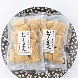 国産・手揚げ・やみつき玄米おかき50ｇ×２袋【送料込み・メール便】 1枚目の画像