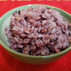 有機栽培米 黒米【古代米】 国内産（５0０ｇ）ﾊﾟｯｸ 3枚目の画像