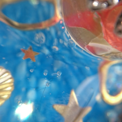 海に浮かぶビーチボール インテリア ☆ レジン アクセサリー置き アクセサリー台 小物 インテリア小物 3枚目の画像