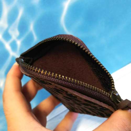 楽天市場】コインケース ヒョウ柄 エナメル 財布 レディース