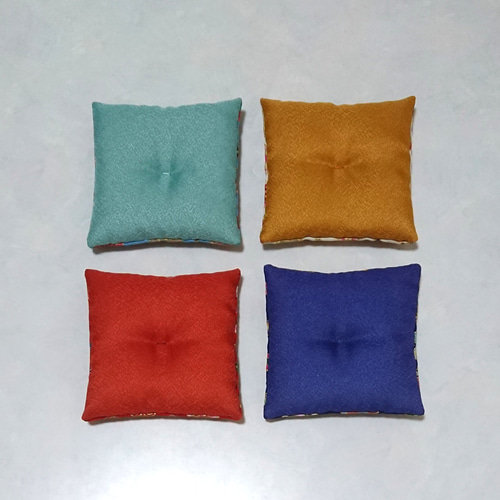 ミニ座布団 置物用 麻の葉 オーダーページ ハンドメイド