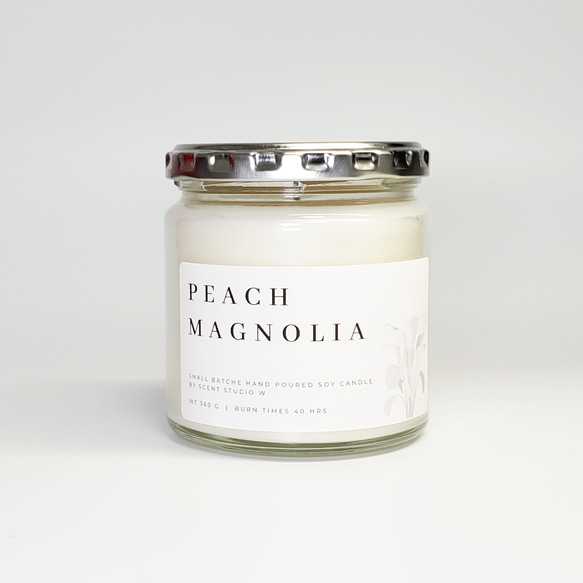 ソイキャンドル / Peach Magnolia 2枚目の画像