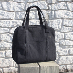 【美品】並行輸入品 クラッシック ボストンバック 大容量収納 クラッシックボストンバッグ（大・黒） ボストンバッグ Mizua