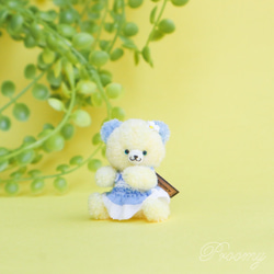 Proomy 檸檬汽水色迷你泰迪熊 微型 第3張的照片