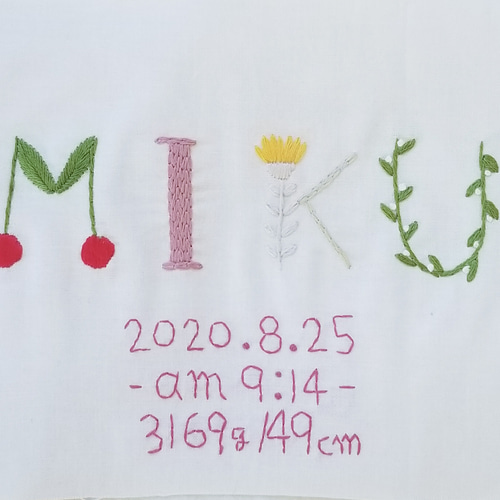 専用　命名書　つまみ細工　刺繍　ネームボード　名前旗　オーダー 命名書 つまみ細工 刺繍 ネームボード バースボード おしゃれ