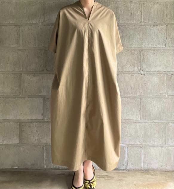 sale:one-piece (beige) 3枚目の画像