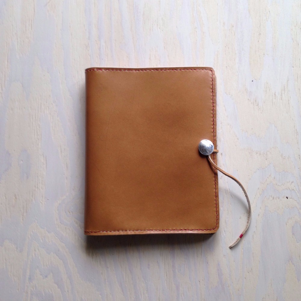 【kululu】  オーダー受付  本革 レザー　ブックカバー ｃ　★参考商品