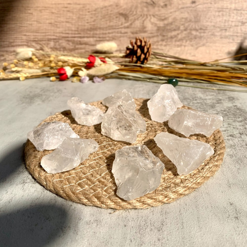 白い水晶 原石 天然石 その他インテリア雑貨 Shin Stone 通販