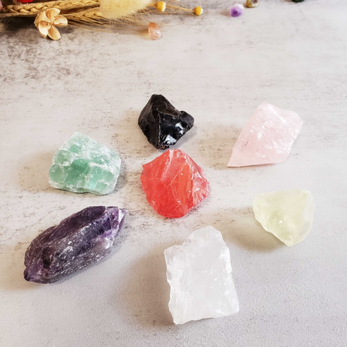ビッグ割引 ☆原石 7種類セット 天然石☆ その他インテリア雑貨 Stone Shin 置物