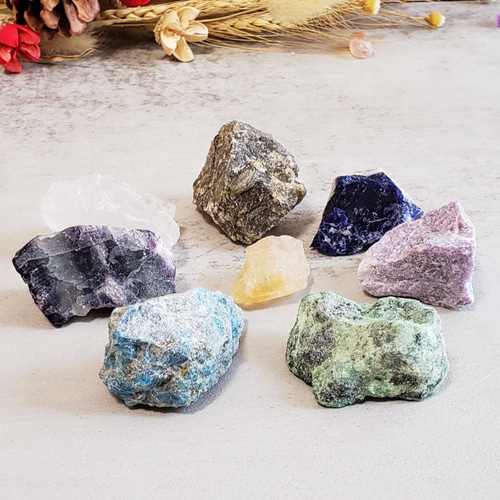 パワーストーン原石　7点セット パワーストーン原石 7点セット 天然石 原石 7種セット まとめて