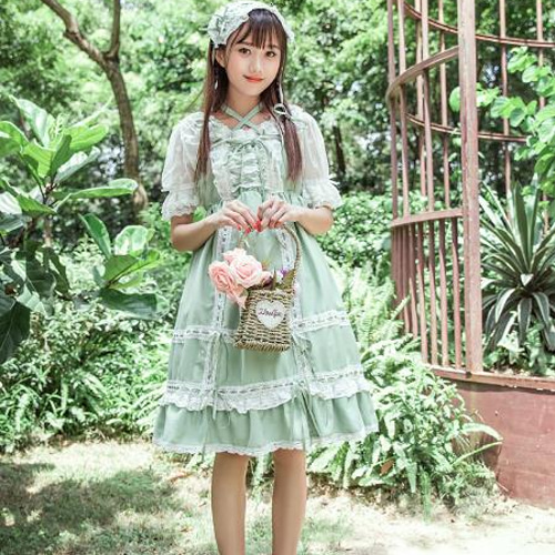ワンピース free size ロリータ 可愛い ワンピース まとめ購入値下げ 