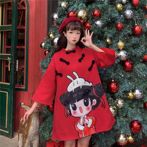 ワンピース 中華風　コスプレfree size ロリータ 可愛い ワンピース コスプレ中華風 free size ロリータ 可愛い ワンピース