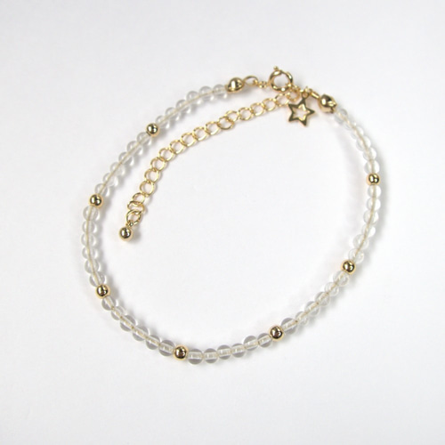 SALE 30%OFF】水晶のワイヤーブレスレット #74 ブレスレット monri 
