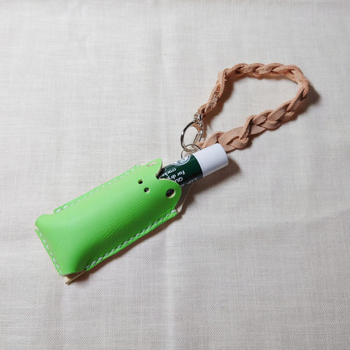 カエルなリップクリームケース2（黄緑） その他ケース keropy34 通販
