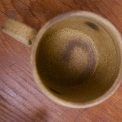 「黄瀬戸　かいらぎ　マグカップ」コーヒーカップ　 3枚目の画像