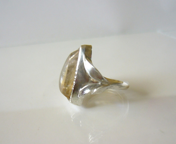 Sold ルチルクォーツの指輪 3枚目の画像