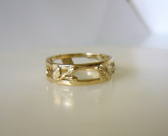 Sold  Diamond Breeze Ring Ⅰ (K14) 4枚目の画像