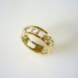 Sold  Diamond Breeze Ring Ⅰ (K14) 5枚目の画像