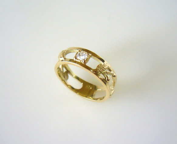 Sold  Diamond Breeze Ring Ⅰ (K14) 5枚目の画像