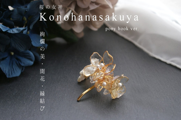 「Konohanasakuya-pony hook-」 3枚目の画像
