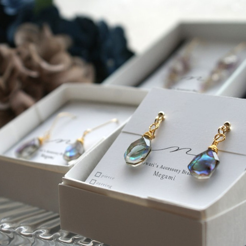 アバロンシェルピアス「月詠の雫-pierce ver.-」 ピアス（その他