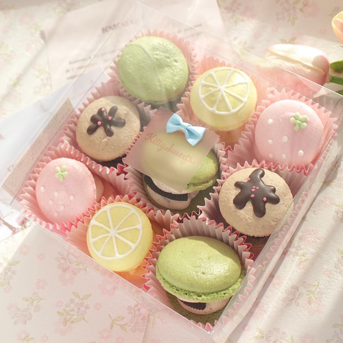 9個入りトゥンカロンBOX(韓国マカロン) その他お菓子・スイーツ