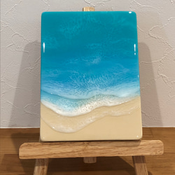 海のアートボード　three wave 1枚目の画像