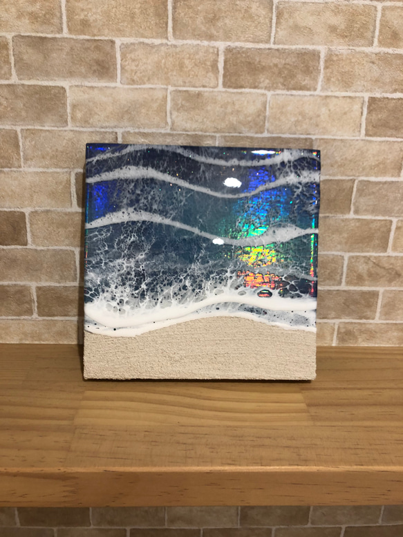 海のアートボード・rainbow sea(虹色の海)3Ｄ 2枚目の画像