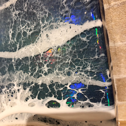 海のアートボード・rainbow sea(虹色の海)3Ｄ 3枚目の画像