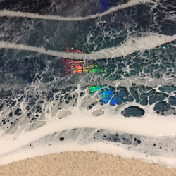 海のアートボード・rainbow sea(虹色の海)3Ｄ 5枚目の画像