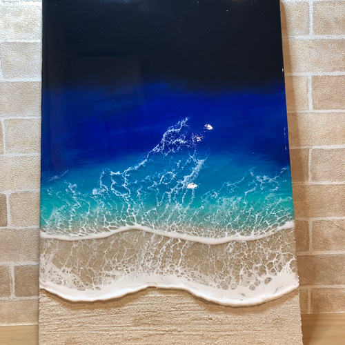 海のアートボード・伊良部島ブルー 絵画 yuto.the_ ocean 通販