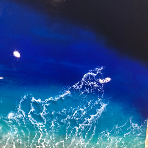 海のアートボード・伊良部島ブルー 絵画 yuto.the_ ocean 通販