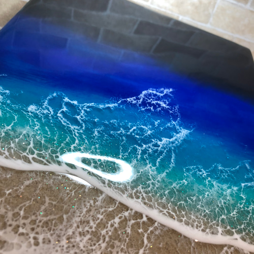 海のアートボード・伊良部島ブルー 絵画 yuto.the_ ocean 通販