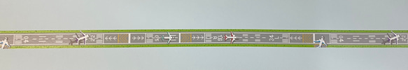 飛行機関連　オリジナルマスキングテープ「Airport Version」エアポート 2枚目の画像