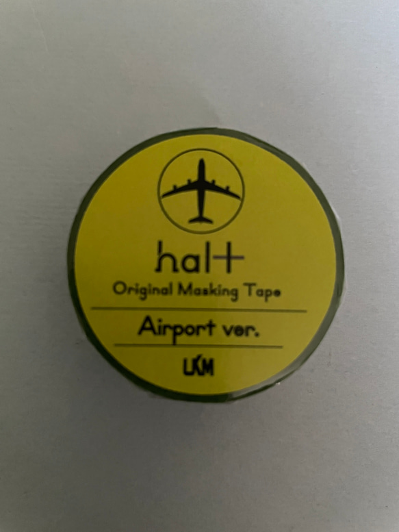 飛行機関連　オリジナルマスキングテープ「Airport Version」エアポート 4枚目の画像