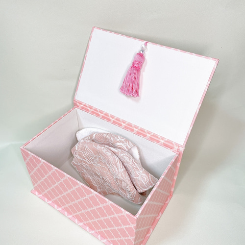 カルトナージュBOX マスクケース 収納ケース その他インテリア雑貨