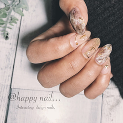 6再販❁クリスタルブルースノーネイル❁ ネイルチップ（つけ爪） aina