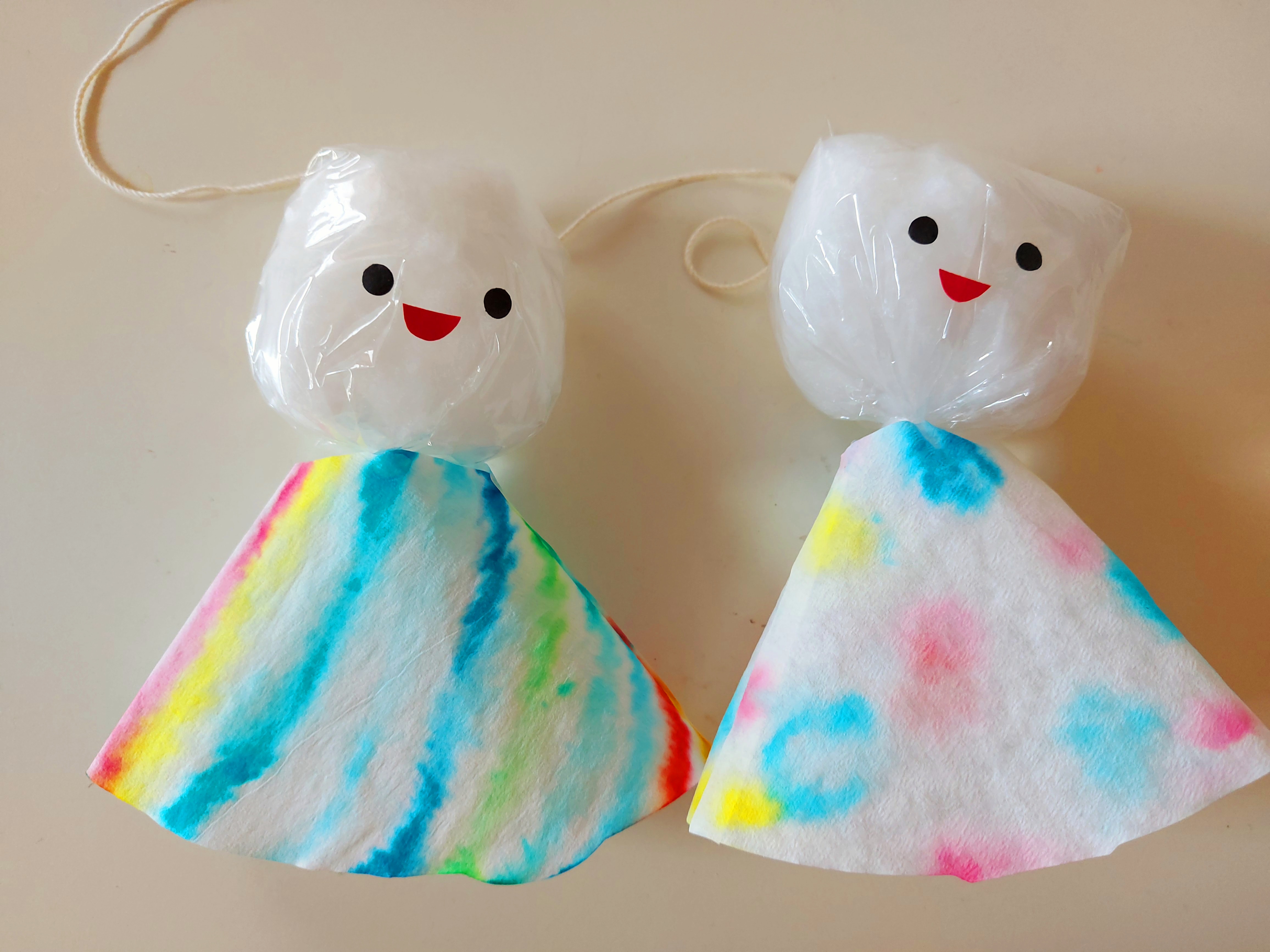 おひさま♥️てるてる坊主の製作キット 4個 おもちゃ・人形 Ma おひさま♥️てるてる坊主の製作キット 4個 おもちゃ・人形 Ma