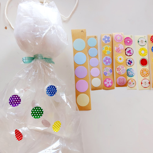 おひさま♥️てるてる坊主の製作(シール)キット 8個 ぬいぐるみ Ma