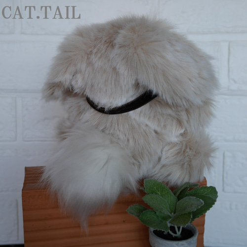 ハンドメイドぬいぐるみ　⭐︎ロングヘアーのわたあめロップイヤーちゃん⭐︎ うさぎのしっぽ通販は、『ぬいぐるみ ロップイヤーフロスティ