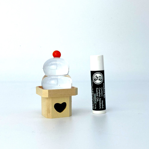 ミニミニ鏡餅 ミニミニ三宝付き 鏡餅 glass cacha 通販 12815349