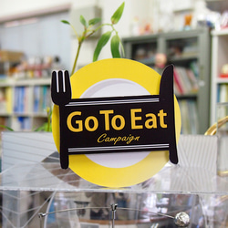 「Go To Eat キャンペーン」の参加店ということをお知らせする動くディスプレイ 4枚目の画像