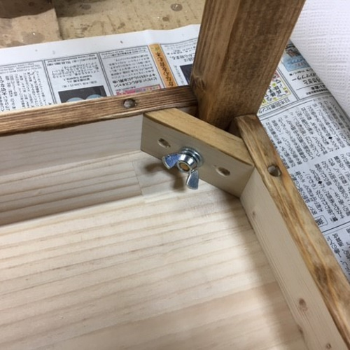 ローテーブル ワイドタイプ☆ 120cm×45cm ワックスサービス