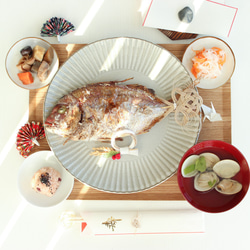 自宅にある食器でお食い初めが出来る！お食い初め飾り！２way♪終わった後もお飾りに使えます♪ 1枚目の画像