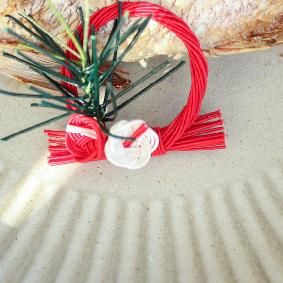 【今だけ15％OFF！】悩めるお母さんを救う！お食い初めセット！２way♪終わった後もお飾りに使えます♪ 3枚目の画像