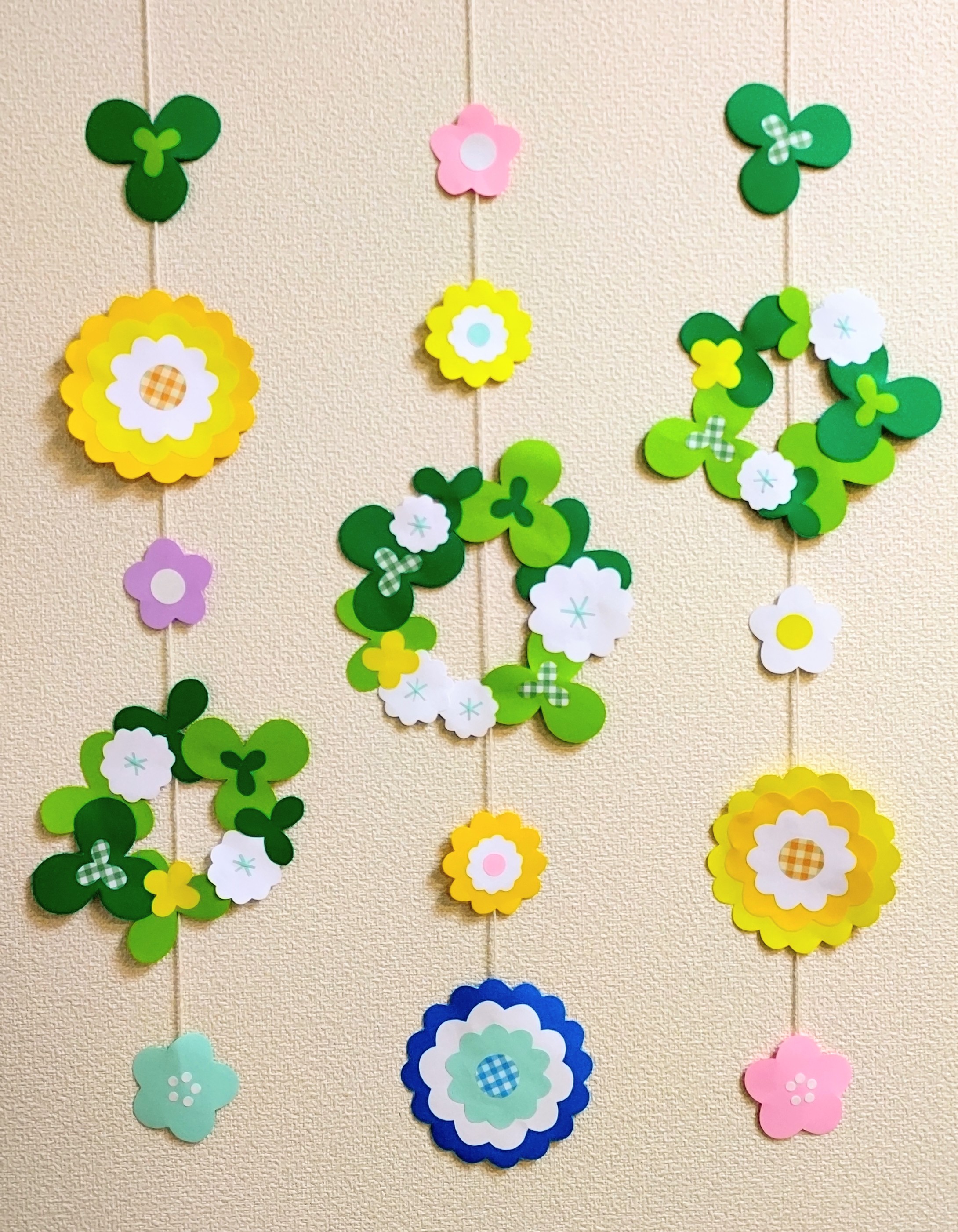 春の吊るし飾り 春の吊るし飾り