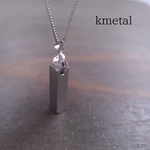kmetal】【日本製】ネックレス ステンレス 四角 スクエア その他 kmetal】【日本製】ネックレス ステンレス 四角 スクエア その他