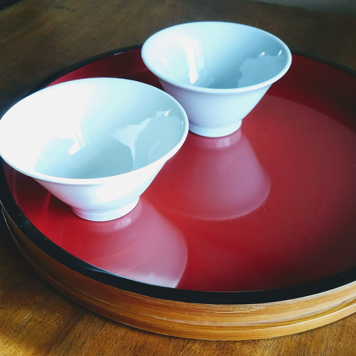 茶碗・めし碗 Gag G442p 〈嘉久正窯〉千鳥 茶碗 2個セット 食器 飯碗 皿 手描き 染